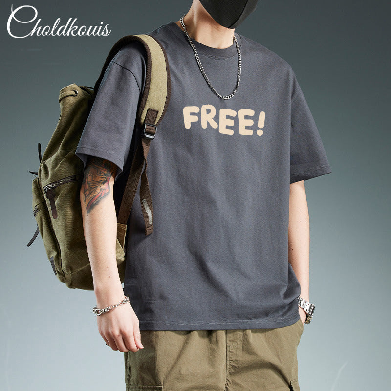 American street fashion T-shirt