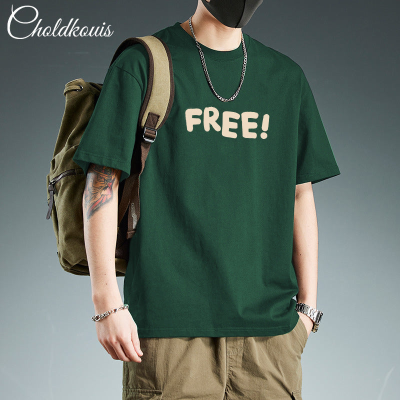 American street fashion T-shirt